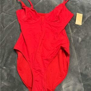 Red Women’s Bathing Suit